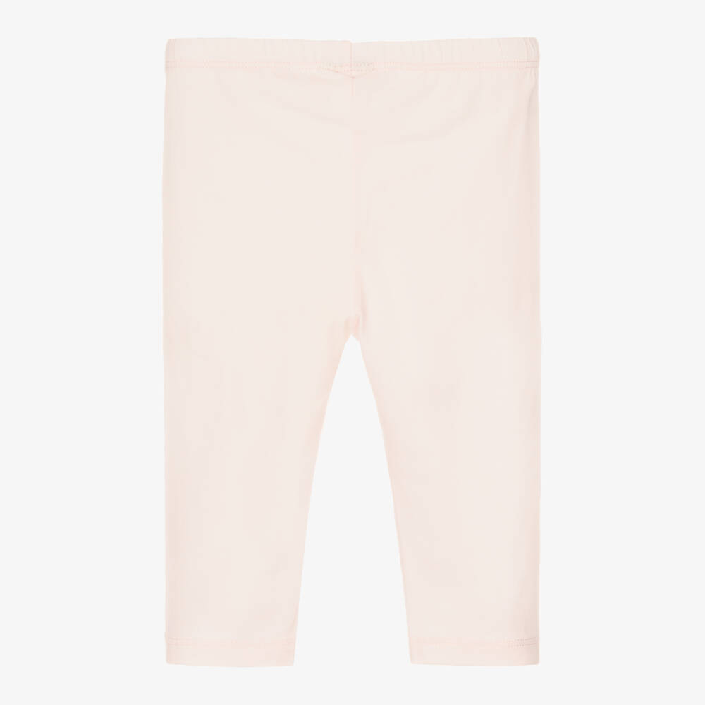 Fendi-Baby Girls Pink Leggings | Childrensalon Outlet