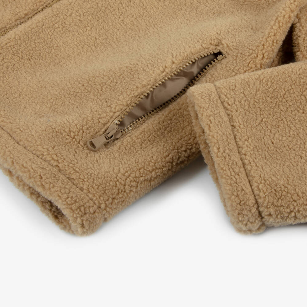 Fendi-جاكيت صبياني من الفرو البيج | Childrensalon Outlet