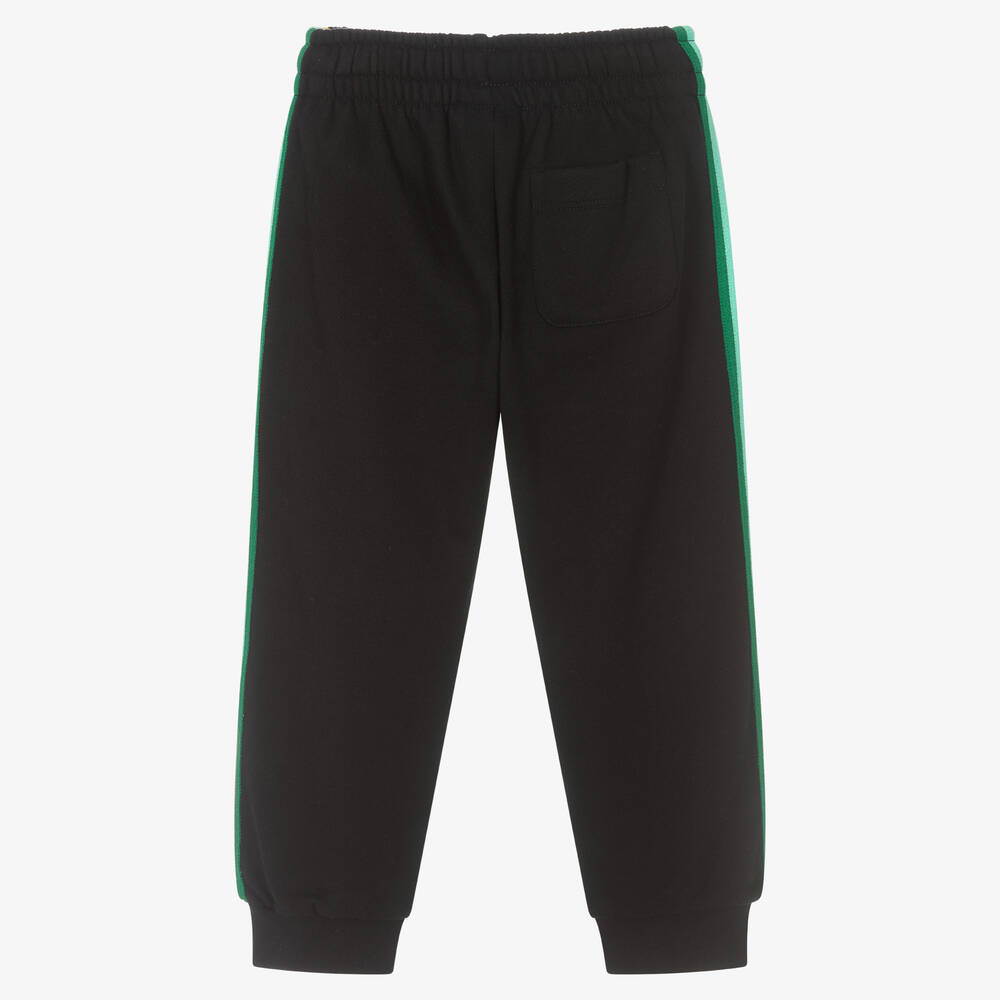 Fendi-Black Cotton Joggers | Childrensalon Outlet