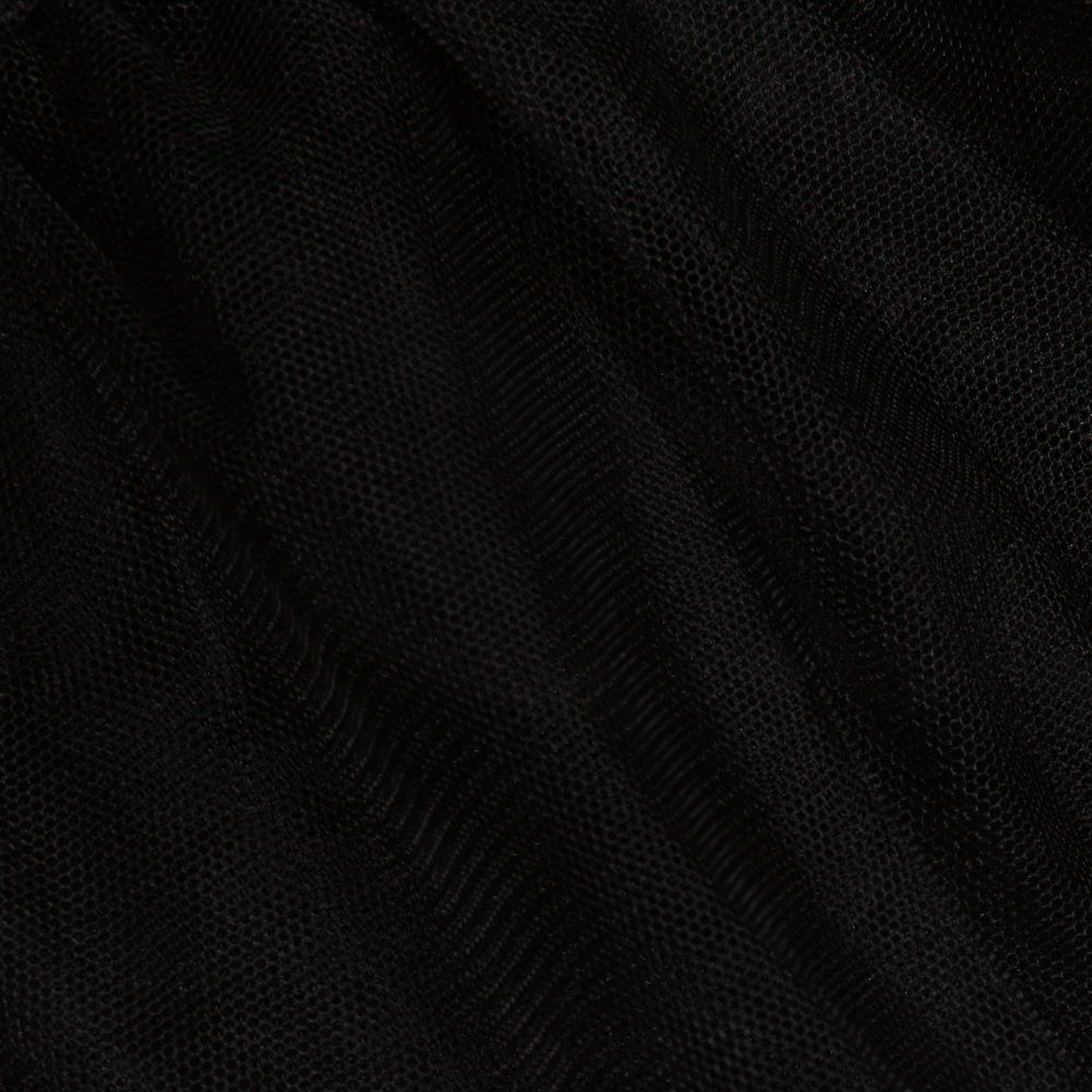 Fendi-Black FF Lace Trim Dress | Childrensalon Outlet