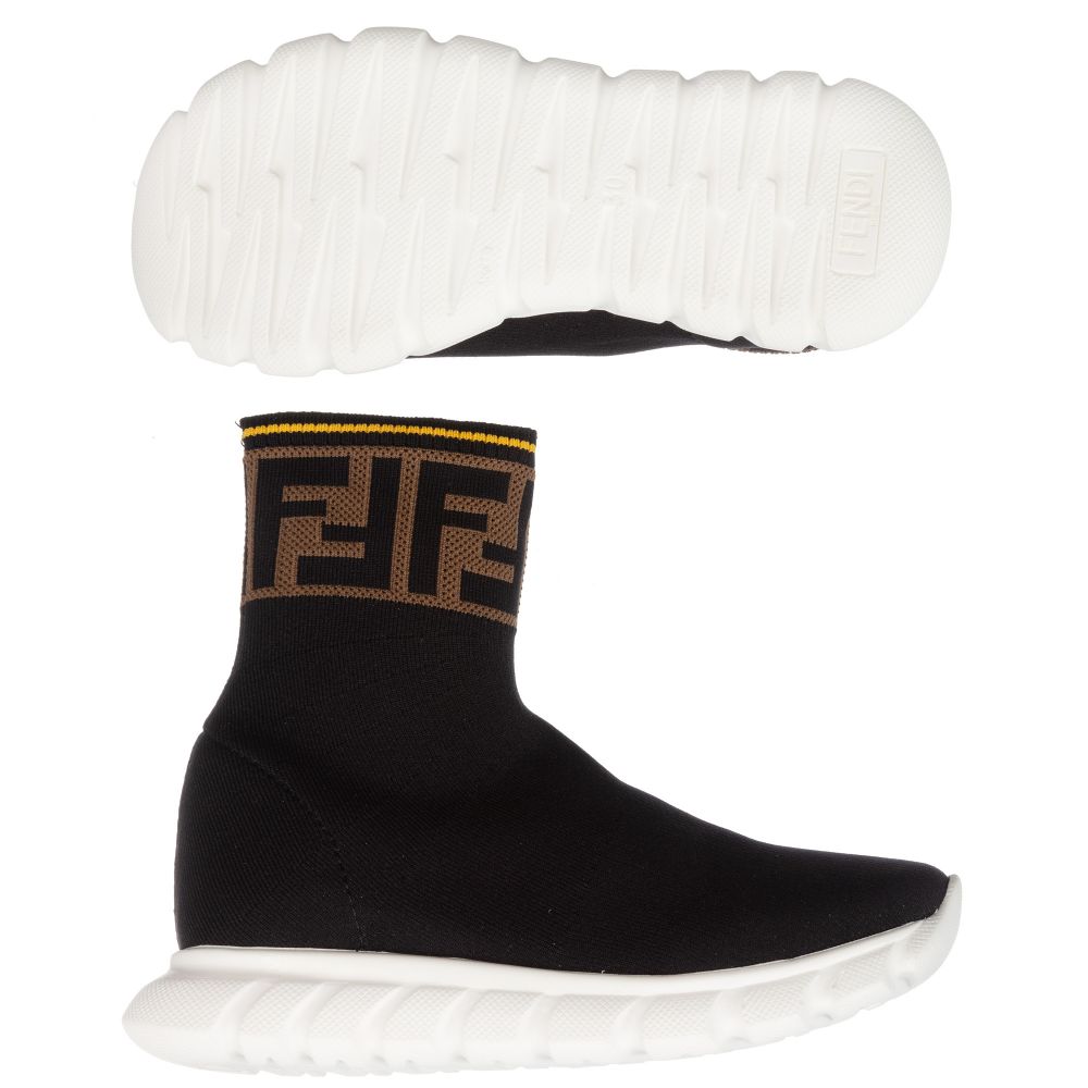 Fendi sock trainers size 4 Clearance
