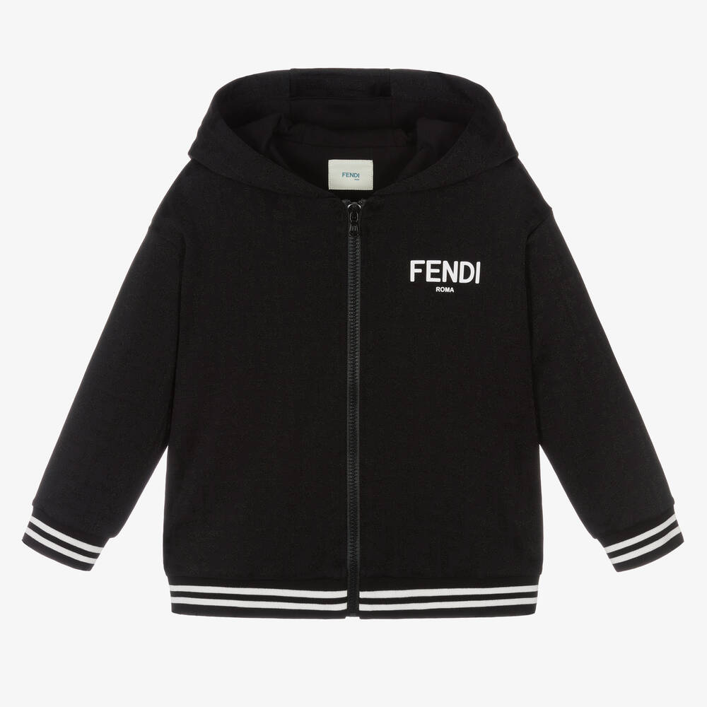 Fendi zip hoodie new arrivals