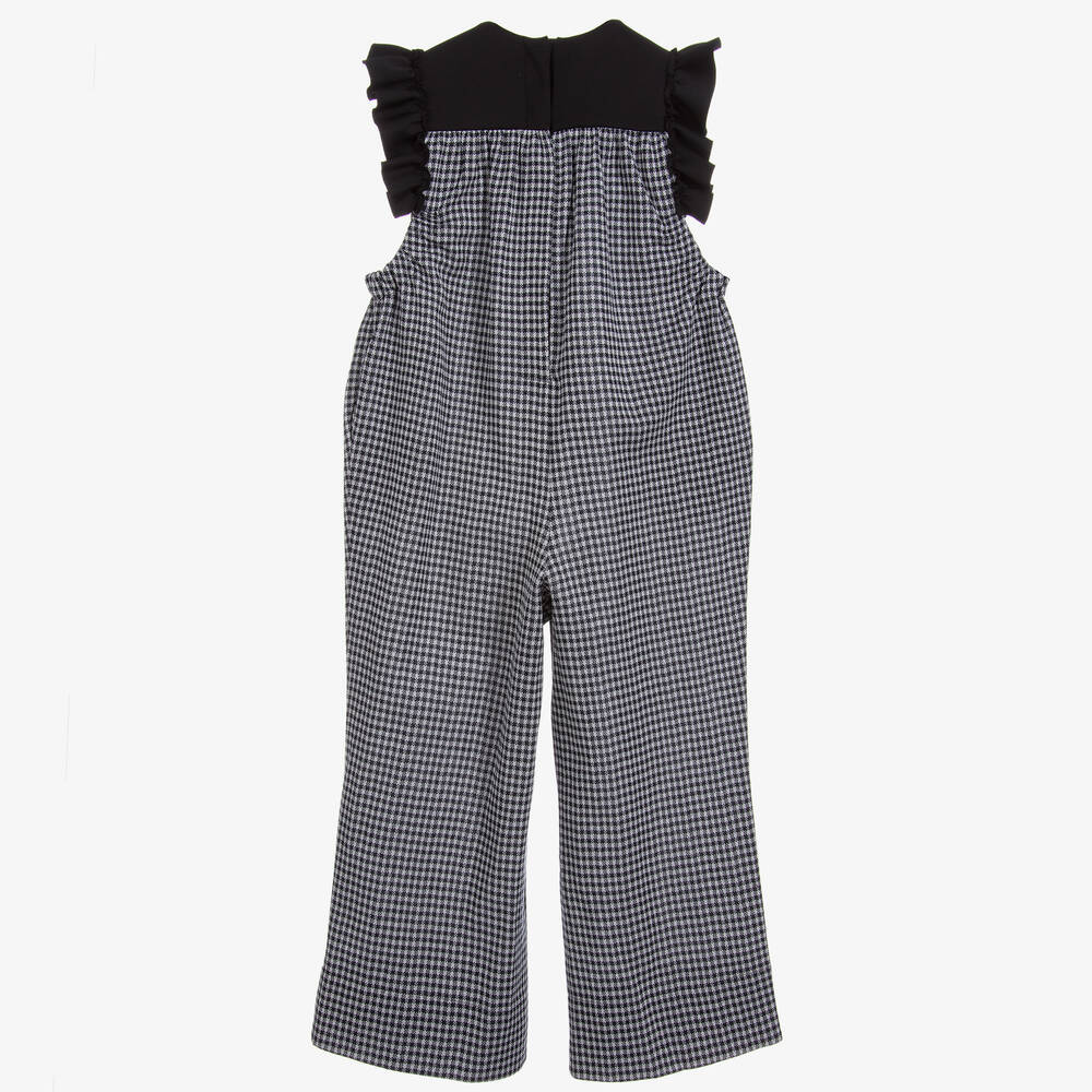 Fendi black sale and white jumpsuit