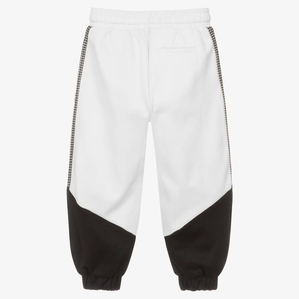 Fendi-Белые джоггеры с лампасами | Childrensalon Outlet