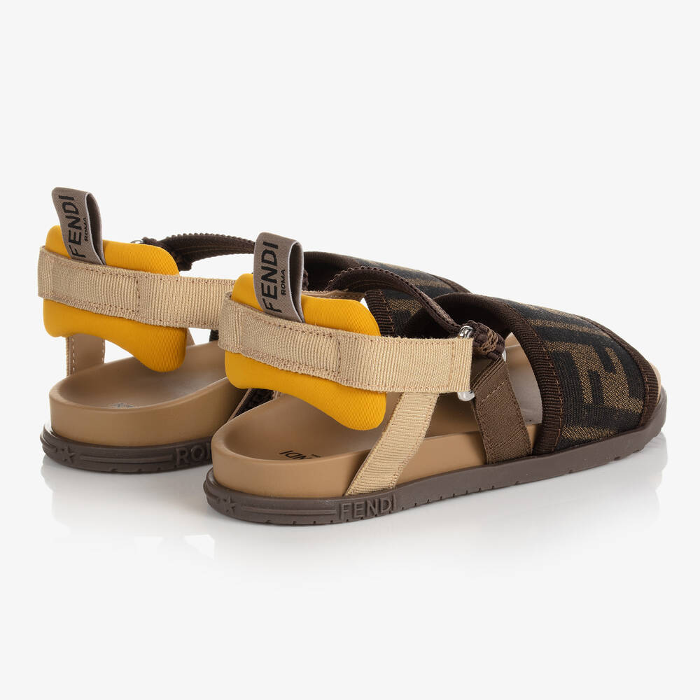 Fendi sandals 2025 fur