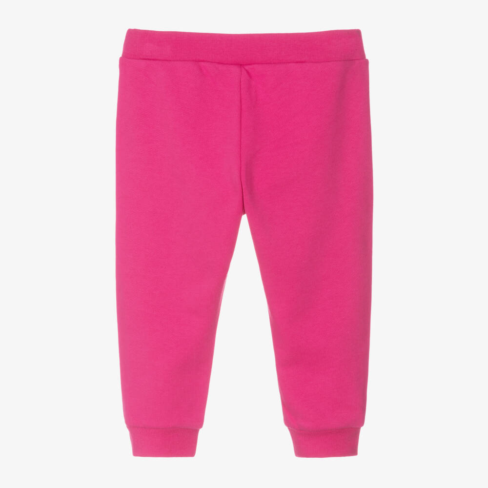Fendi-Мягкие розовые хлопковые джоггеры для девочек | Childrensalon Outlet