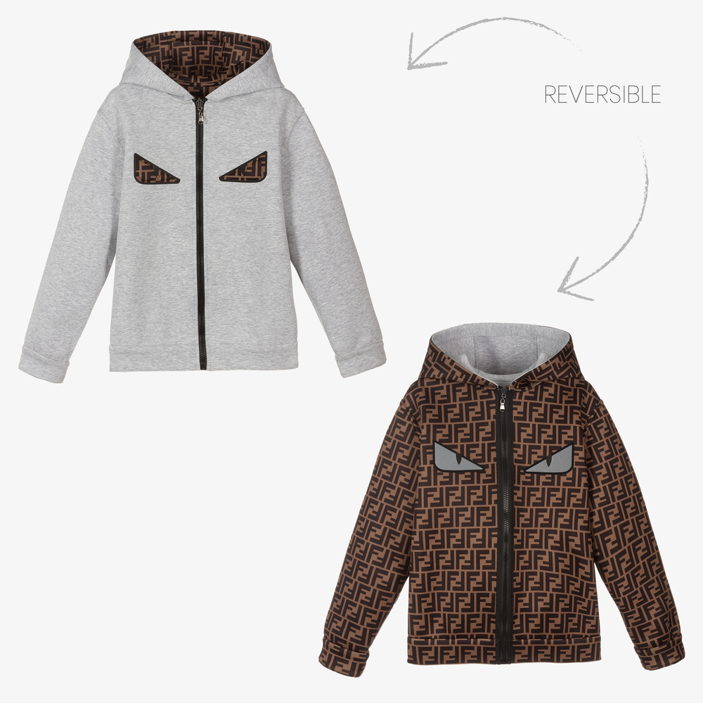 Fendi zip store up jacket