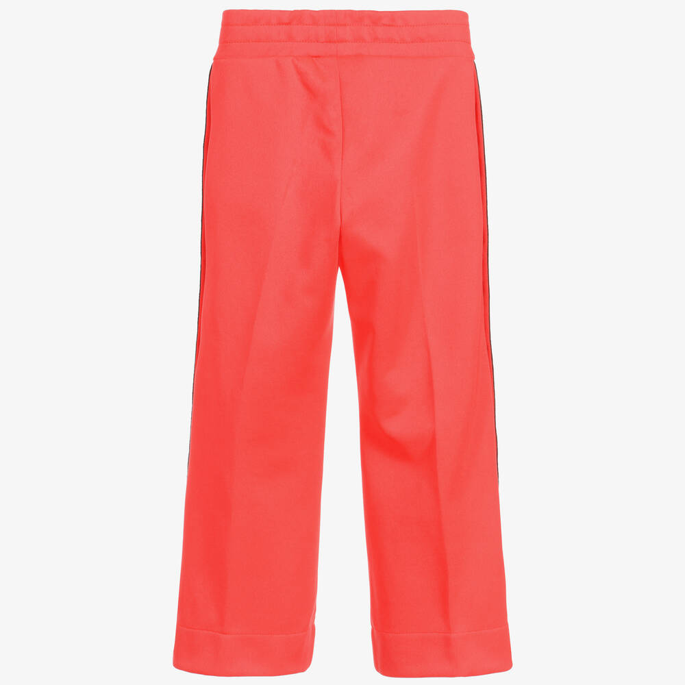 Fendi-Girls Neon Pink Trousers | Childrensalon Outlet