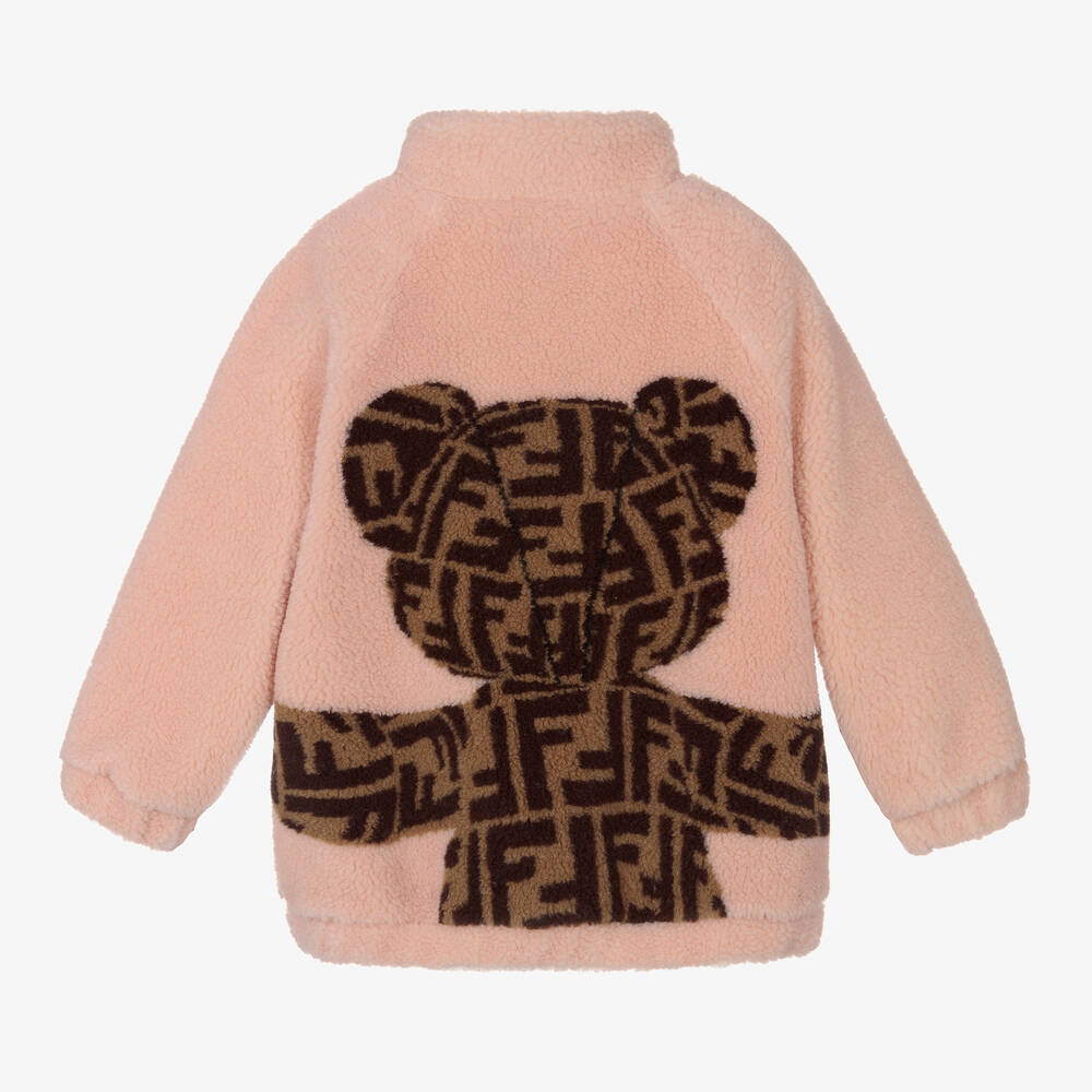 Fendi teddy jacket shop