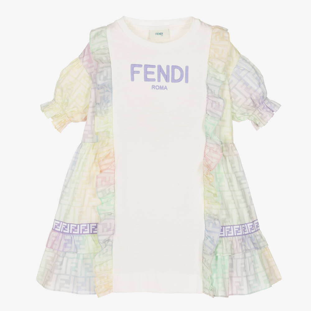 Fendi cotton dress top
