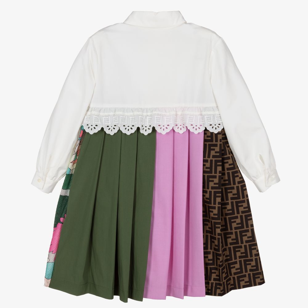 スカート FENDI WHITE SILK BLEND SKIRT Fendi Ff Satin Silk Wrap Skirt in White | Lyst