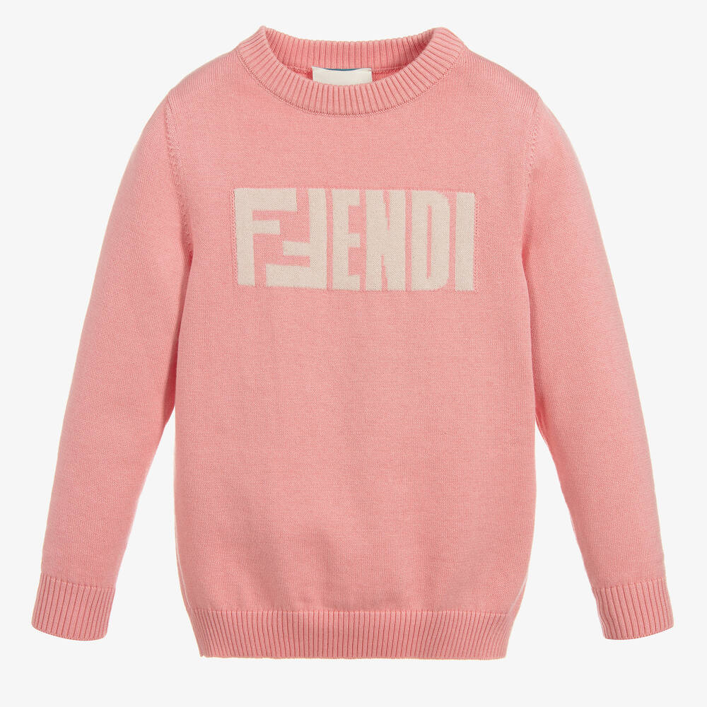 Pink Cashmere Blend Sweater