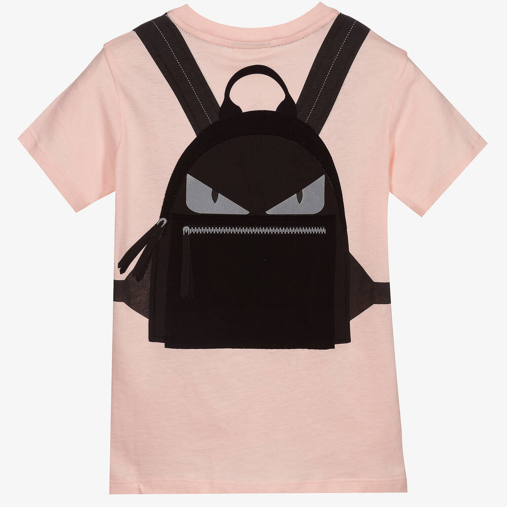 Fendi pink backpack top