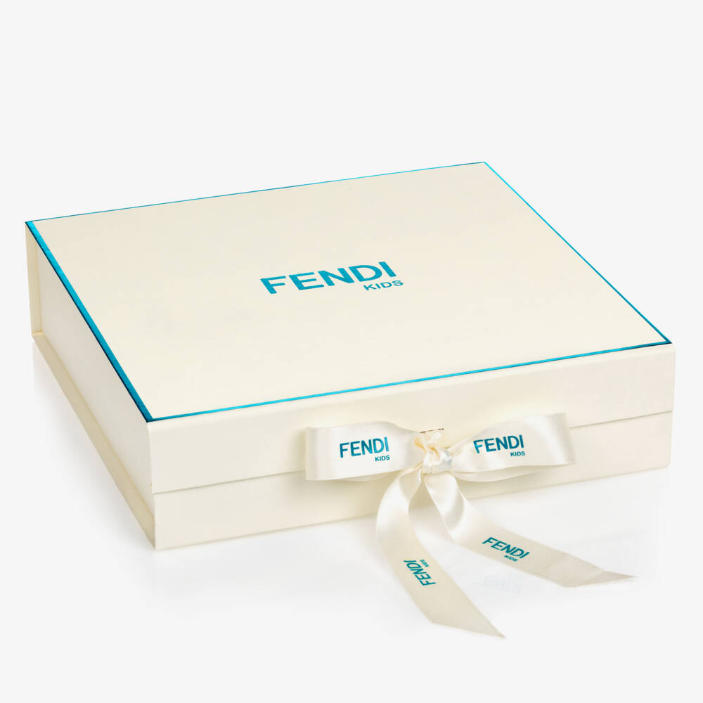 Fendi-Pink Cotton Jersey Babysuit Gift Set | Childrensalon Outlet