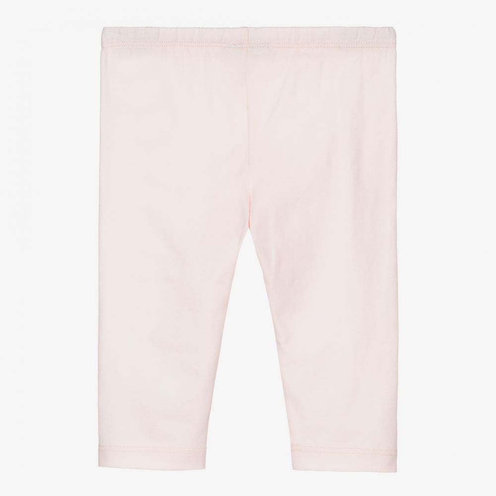 Fendi-ليغنغز قطن لون زهري باهت للمولودات | Childrensalon Outlet