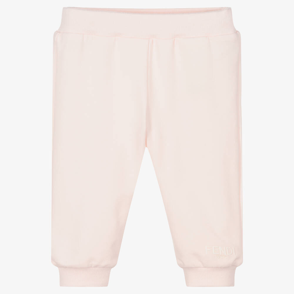 Fendi - Rosa Baumwollhose für Babys | Childrensalon