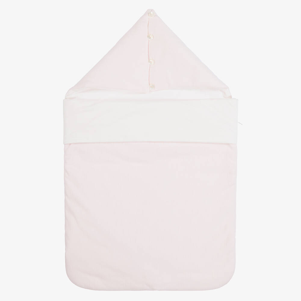 Fendi Pink Padded Baby Nest 77cm Childrensalon Outlet