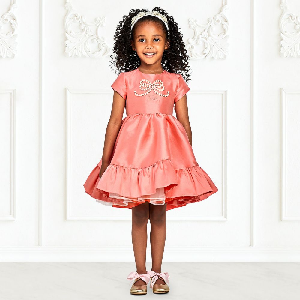 Fendi Pink Silk Blend Dress