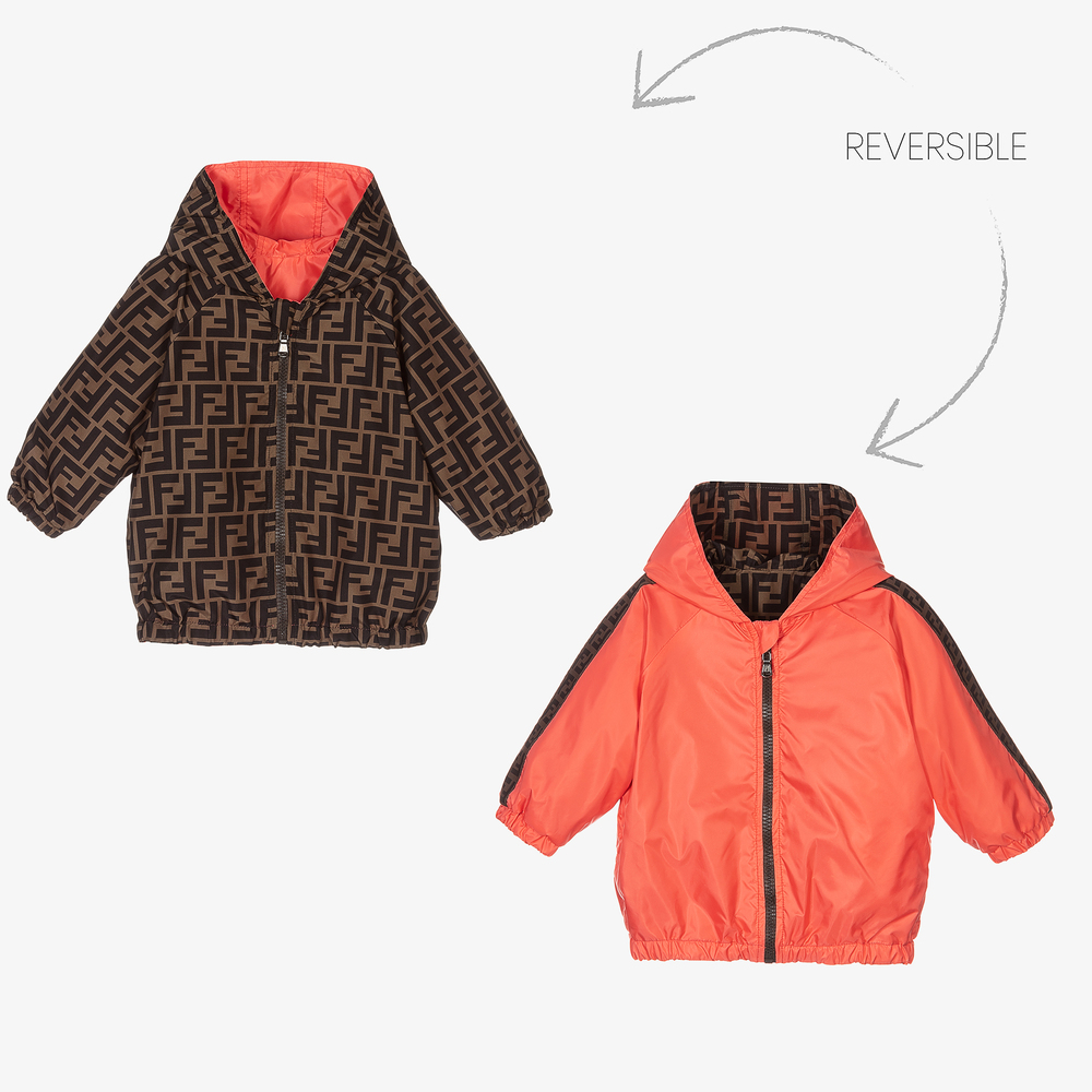 Fendi - Reversible Lightweight Jacket  | Childrensalon
