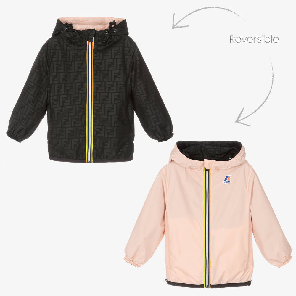 Fendi - Reversible Waterproof Jacket | Childrensalon