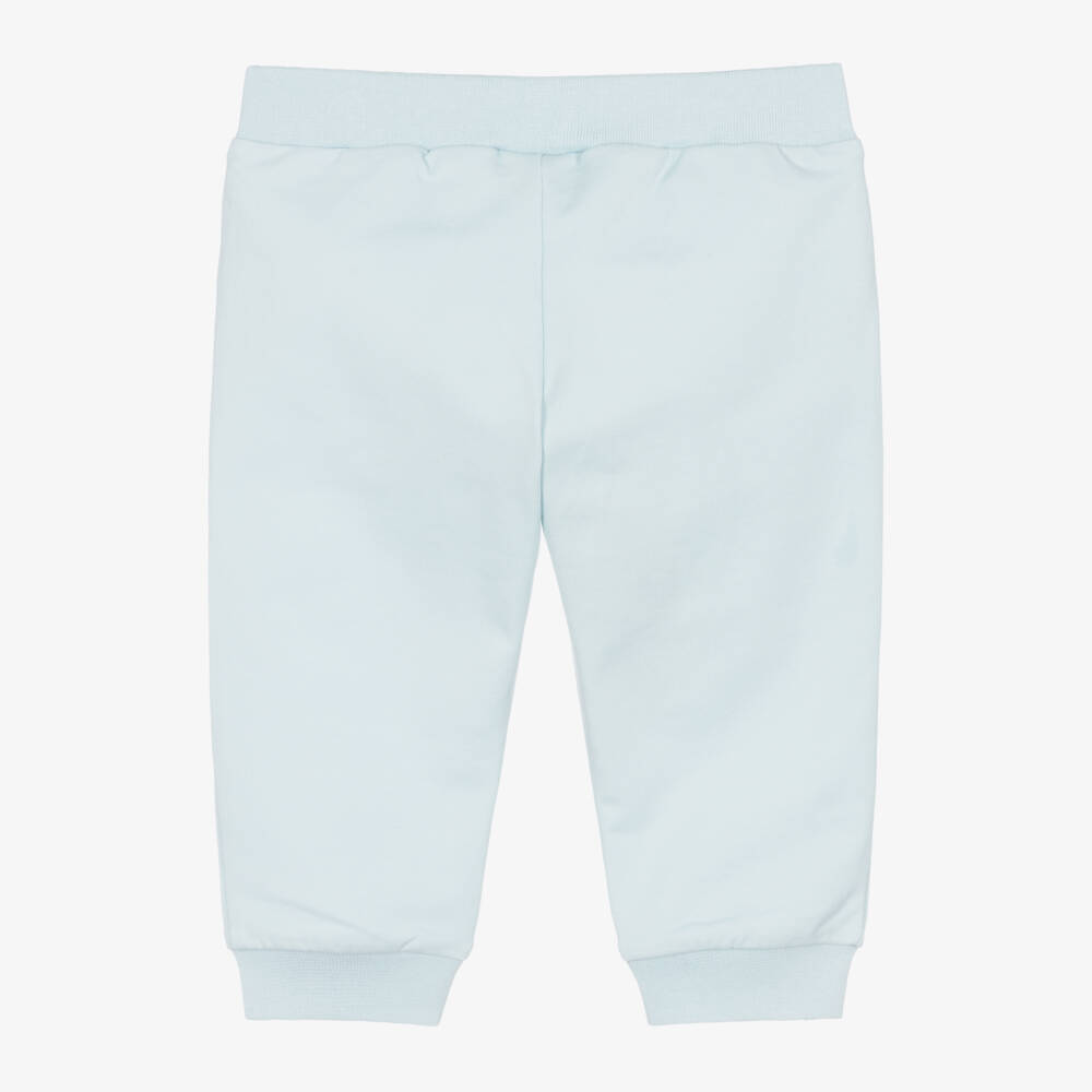 Fendi-Soft Blue Baby Jogger Pants | Childrensalon Outlet