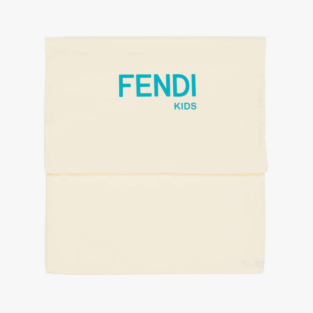 Fendi-Teen Black & Brown FF Logo Trainers | Childrensalon Outlet