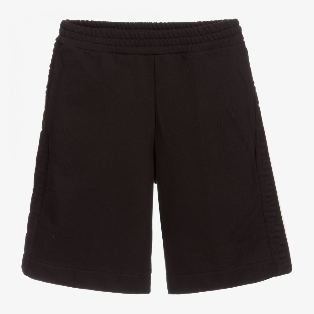 Fendi - Short noir Ado garçon | Childrensalon