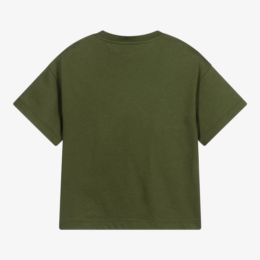 Fendi-Teen Fisheye Logo T-Shirt | Childrensalon Outlet