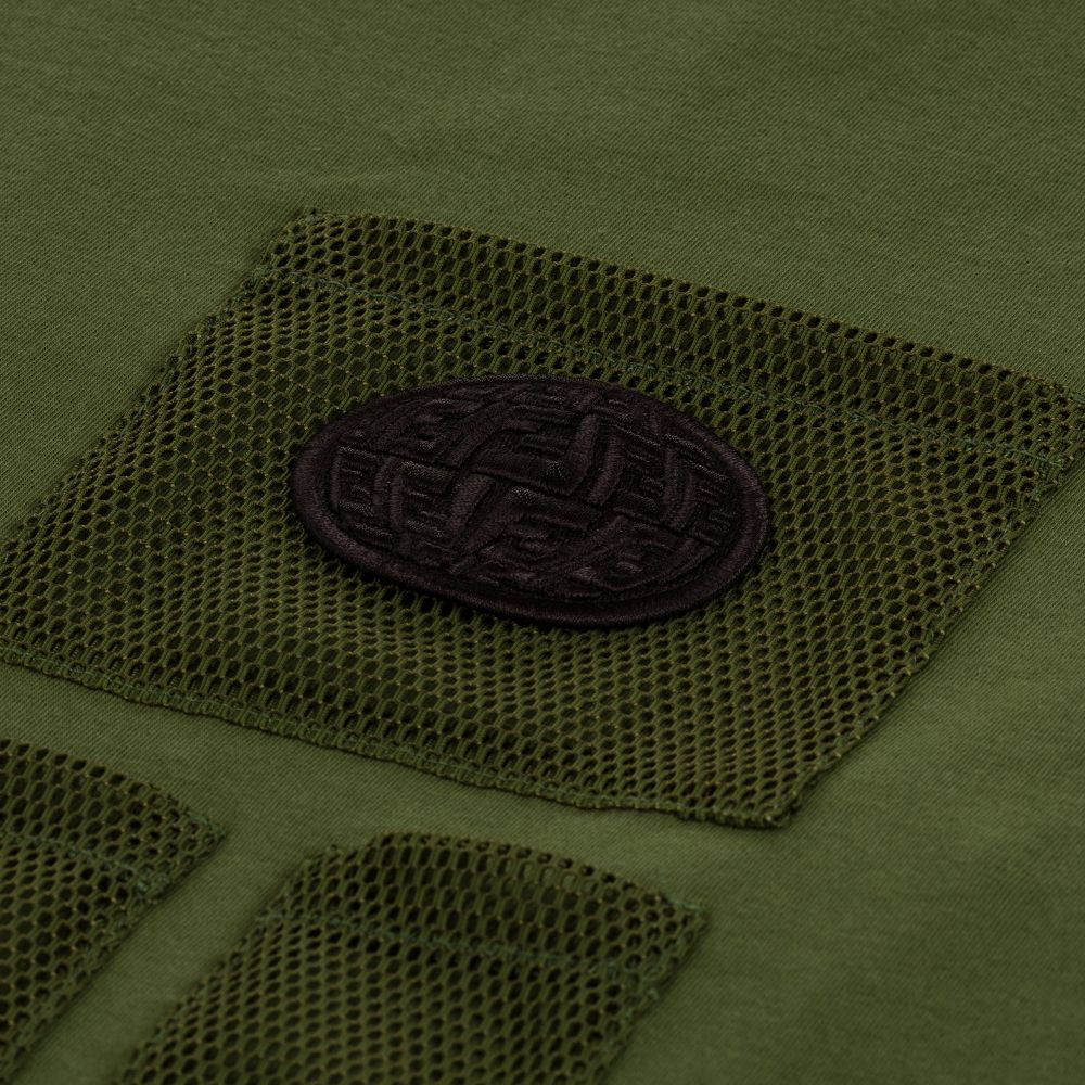 Fendi circle logo deals t shirt