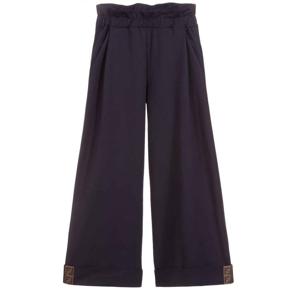 Fendi wide leg sales pants