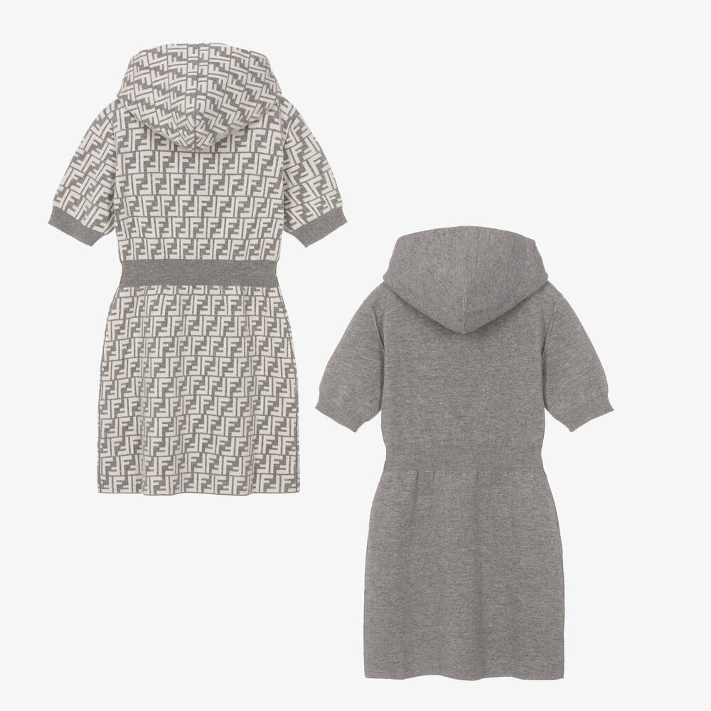 Fendi wool dress store