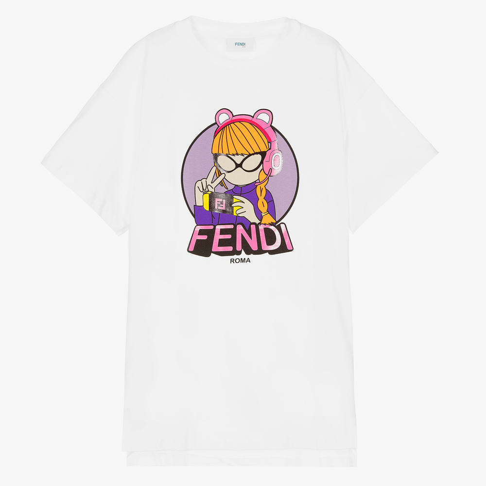 Fendi t on sale shirt dress