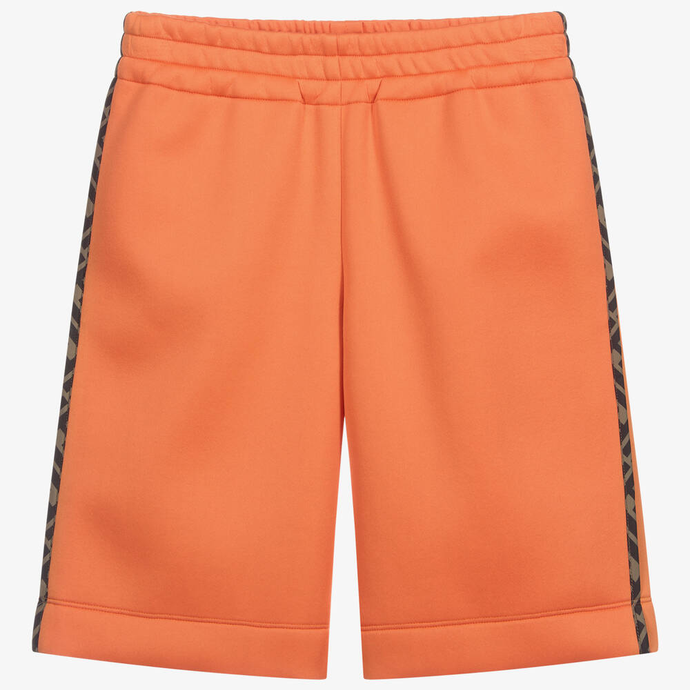 Fendi - Short orange FF Ado | Childrensalon