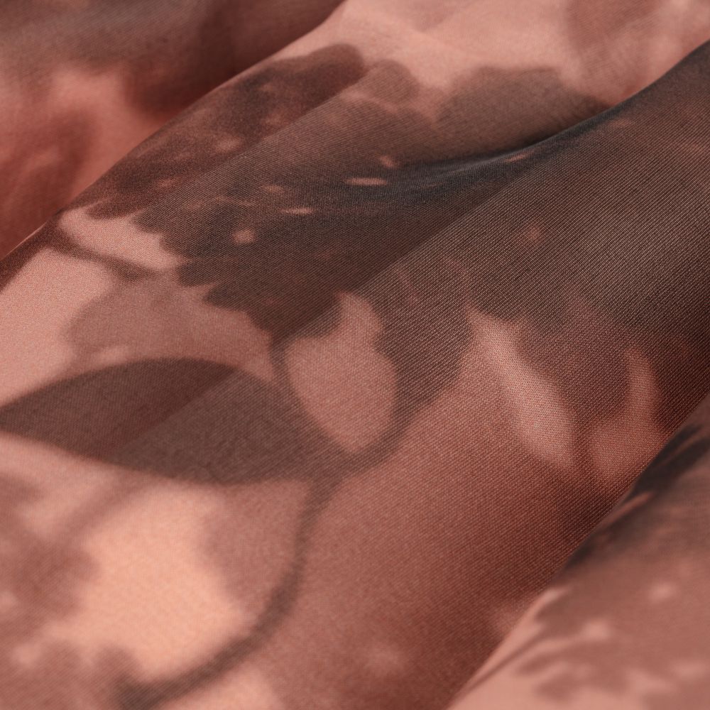 Fendi-فستان تينز حرير لون زهري وبني | Childrensalon Outlet