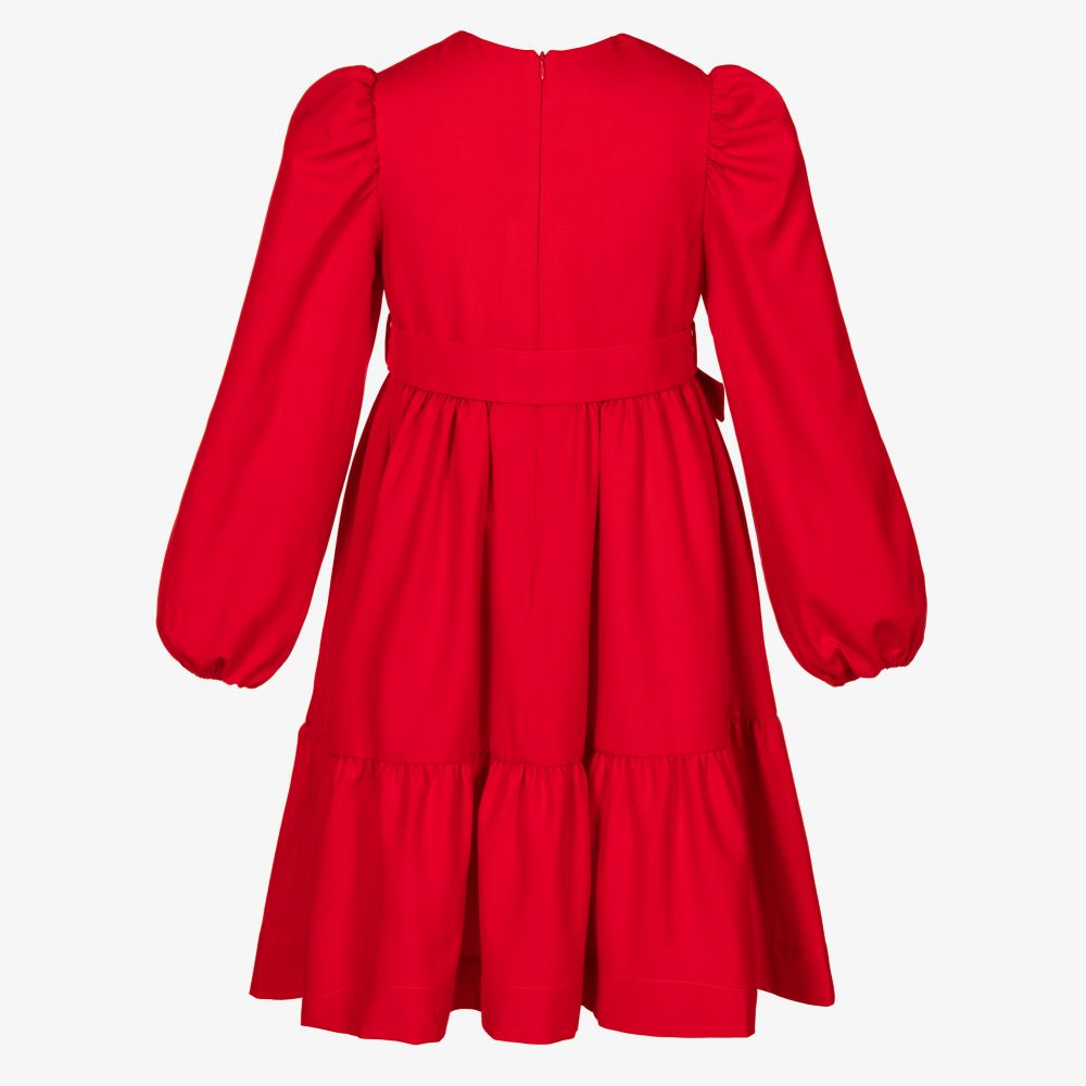 Fendi outlet red dress