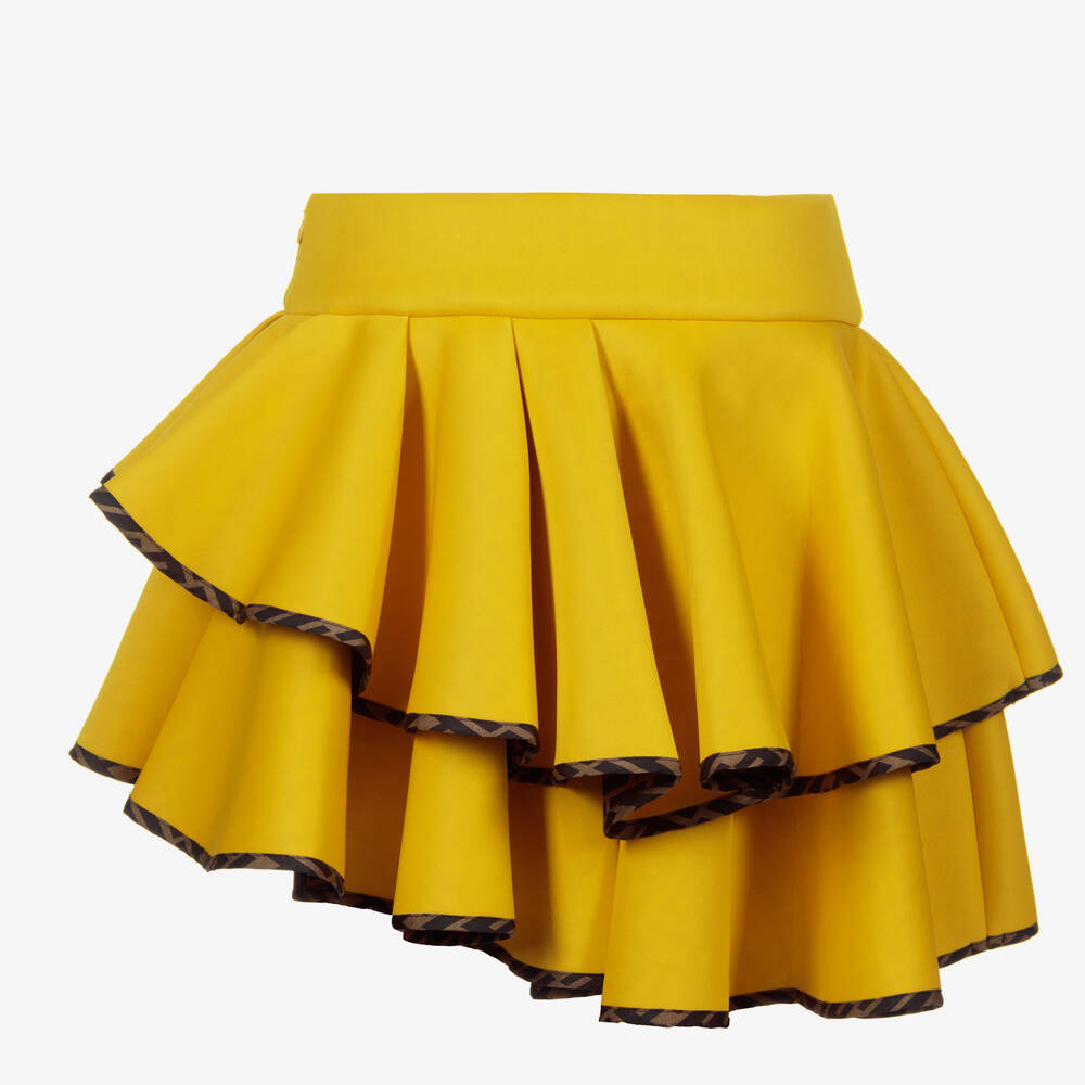 Fendi logo skirt top