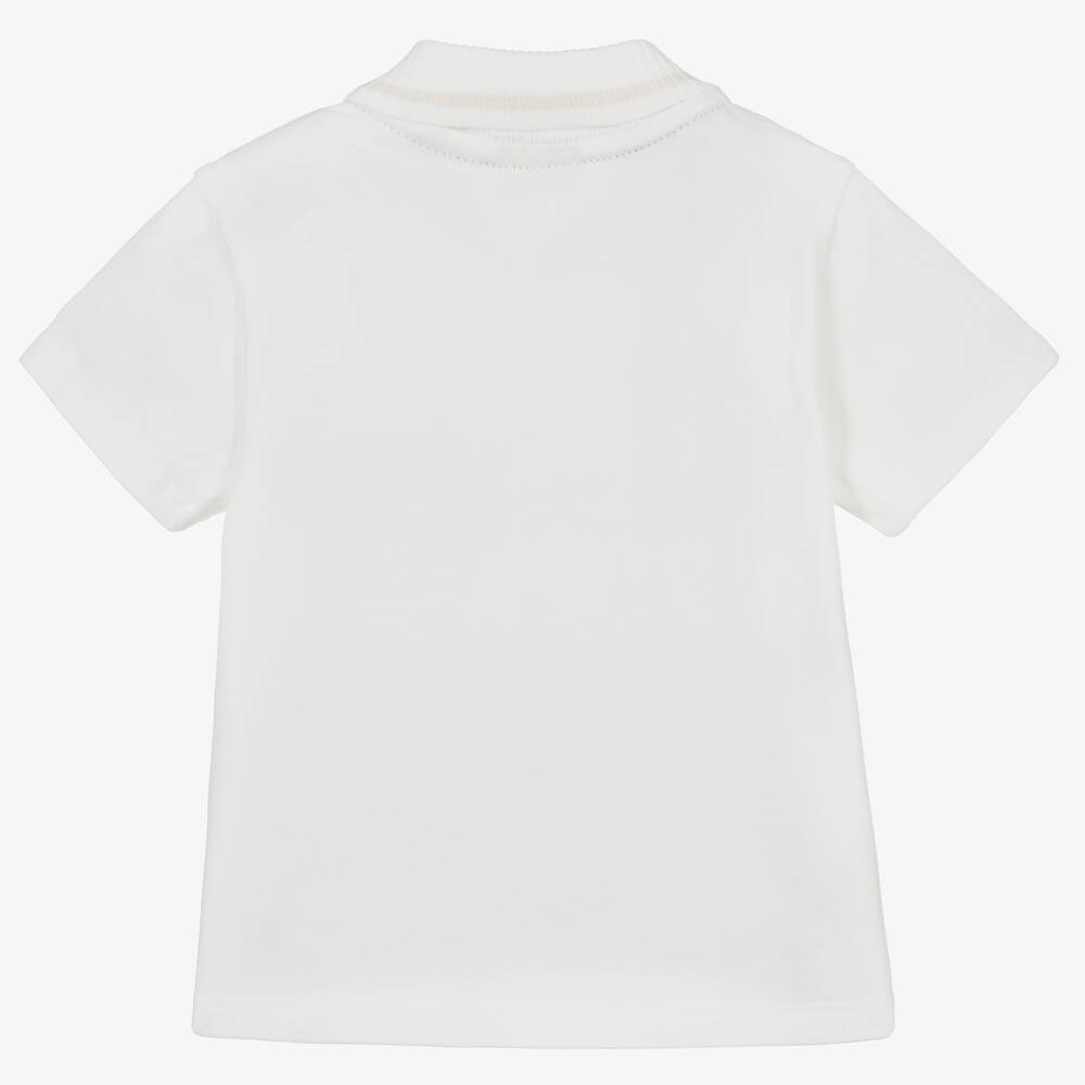 White fendi polo sales