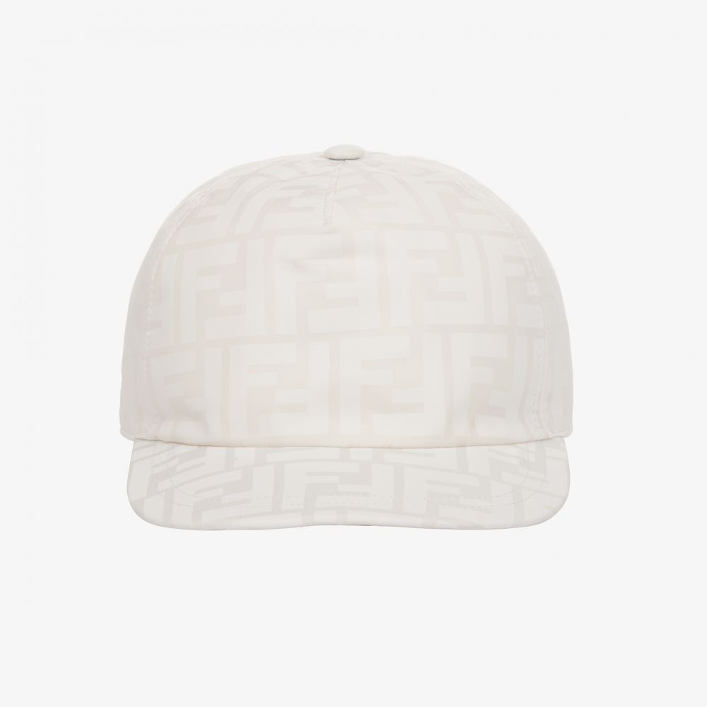 White fendi hat new arrivals