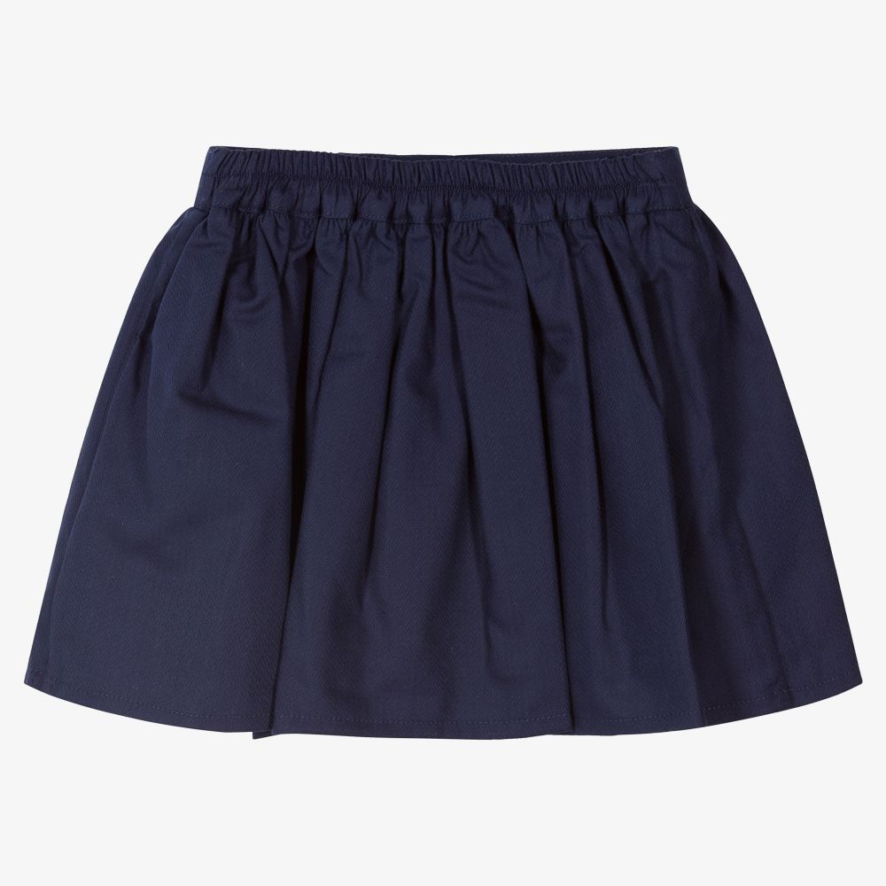 Fina Ejerique-Girls Blue Viscose Skirt | Childrensalon Outlet