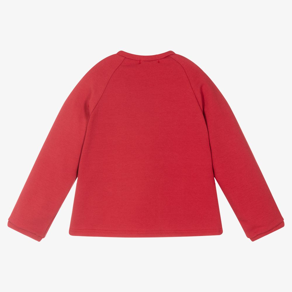 فينا إيجيريك-Girls Red CottonTop | Childrensalon Outlet