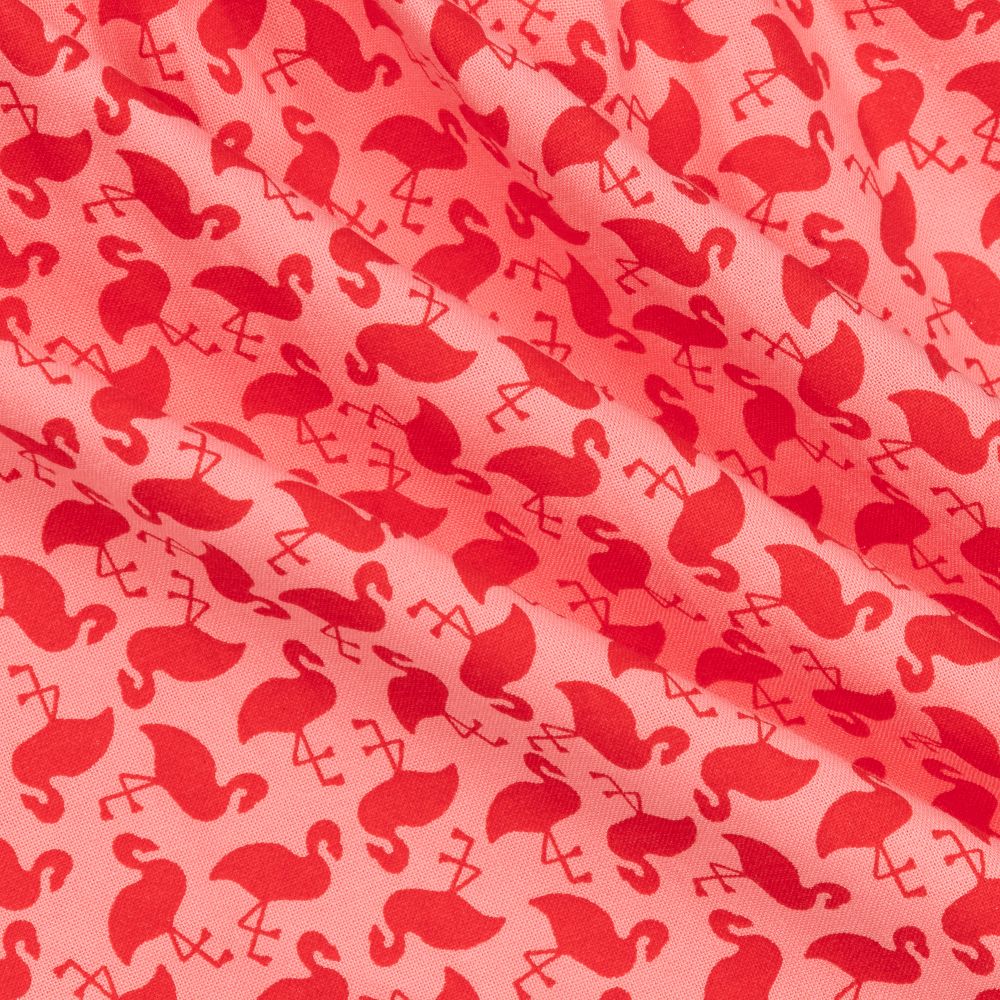 Fina Ejerique-Pink & Red Flamingo Dress | Childrensalon Outlet