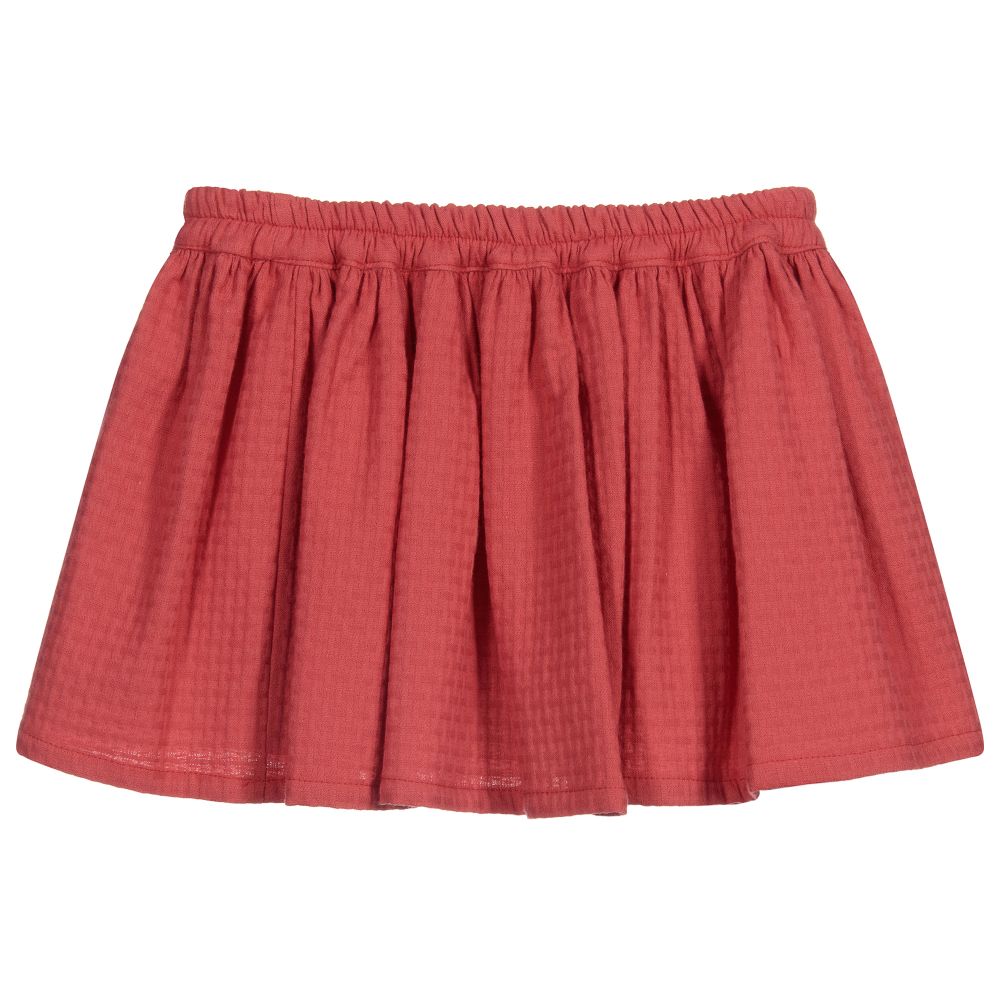 Fina Ejerique BRICK RED EMBROIDERED COLLAR DRESS O22M40 Fina Ejerique BRICK RED EMBROIDERED COLLAR DRESS O22M40