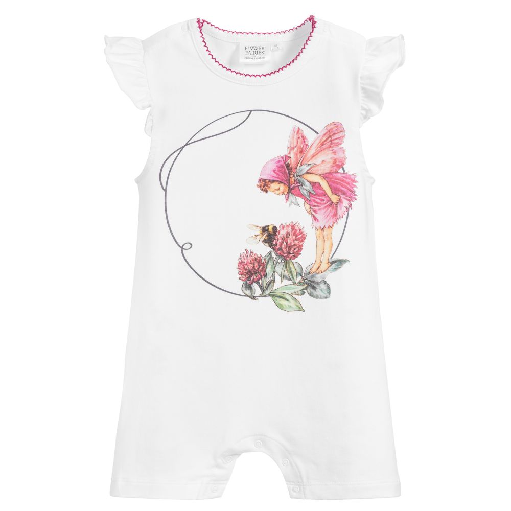 Flower Fairies™ by Childrensalon - Baby Girls Cotton Shortie | Childrensalon