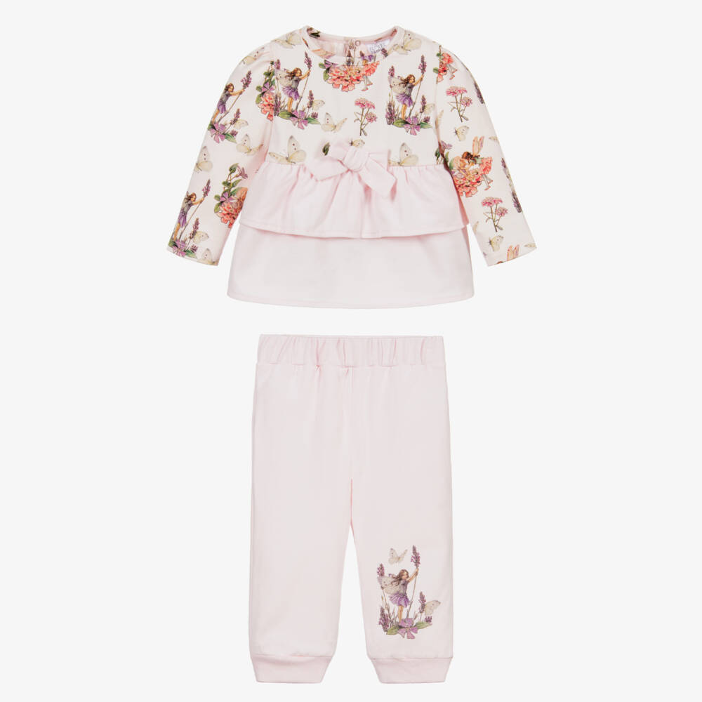 Flower Fairies™ by Childrensalon-Костюм из хлопка розового цвета для девочек | Childrensalon Outlet