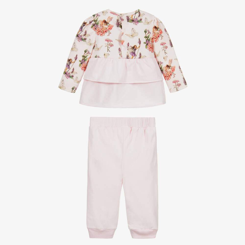 Flower Fairies™ by Childrensalon-Костюм из хлопка розового цвета для девочек | Childrensalon Outlet
