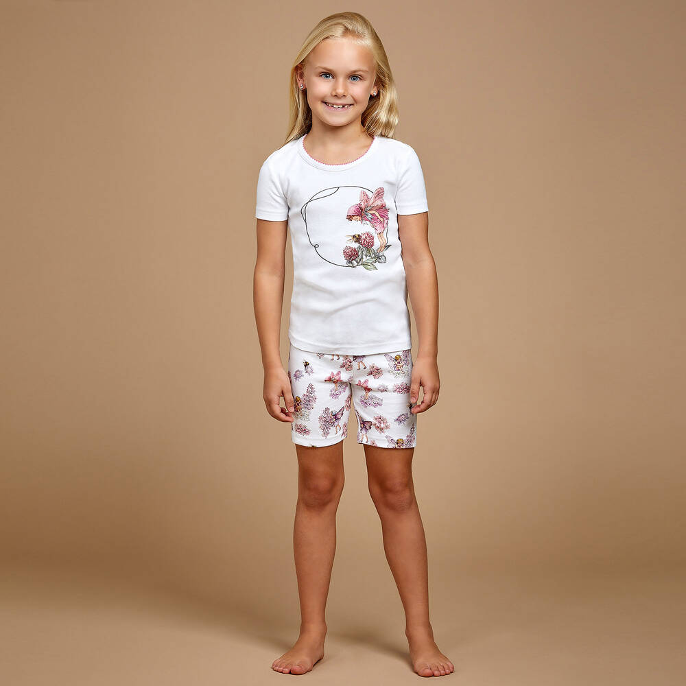 Flower Fairies™ by Childrensalon-Girls Cotton Short Pyjamas | Childrensalon Outlet