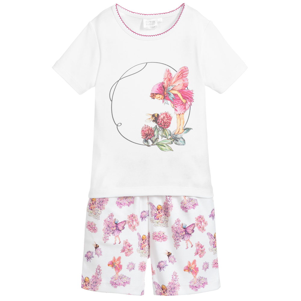 Flower Fairies™ by Childrensalon - Girls Cotton Short Pyjamas | Childrensalon