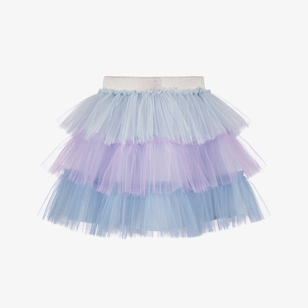 Flower Fairies™ by Childrensalon-تنورة تول زرقاء حالمة للبنات | Childrensalon Outlet