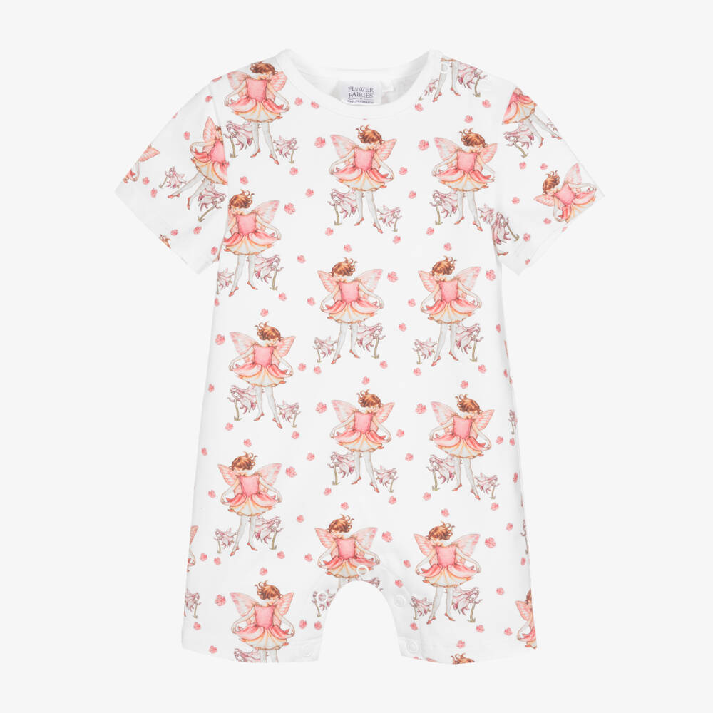 Flower Fairies™ by Childrensalon-Girls Ivory Fairy Print Shortie | Childrensalon Outlet