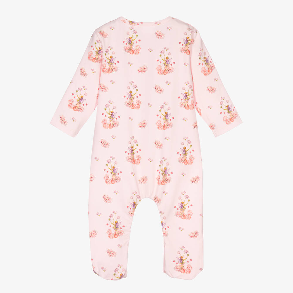 فلاور فيريز باي تشلدرن صالون-أفرول بيبي غرو قطن جيرسي لون زهري للمولودات | Childrensalon Outlet